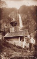 Klausenstrasse, Stäubifall b. Aeschi, gelaufen 1931