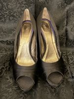 Navyboot Peeptoe High Heels 39 1/2