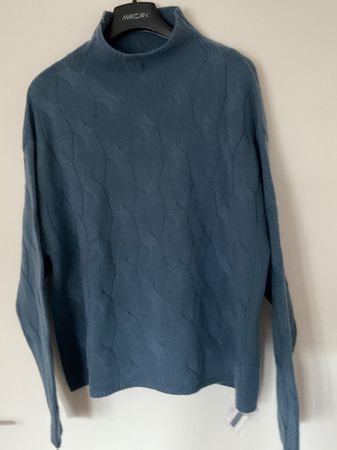 Katestorm 70% Wolle 30% Kaschmir Pullover Gr S Indigo NEU!