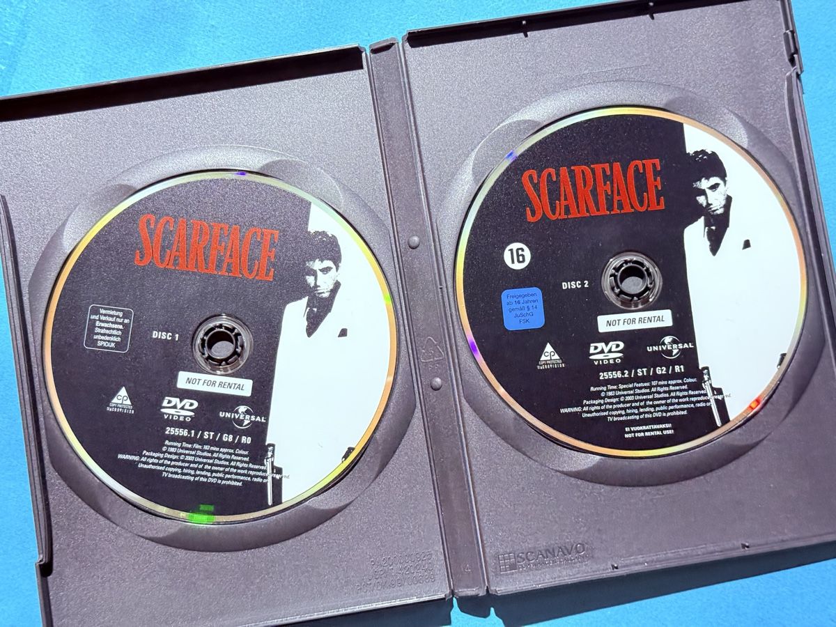 Tutti i DVDs: Scarface DVD Special Edition 2-Disc Set Al Pacino – Usato da Zuerich venduto da SonderArt-Wertgut 2