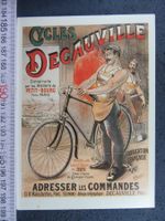 CYCLES DECAUVILLE VELO FAHRRAD AK REPRO