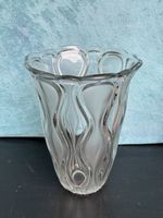 Vintage transparent vase Pierre d'Avesn style 1950