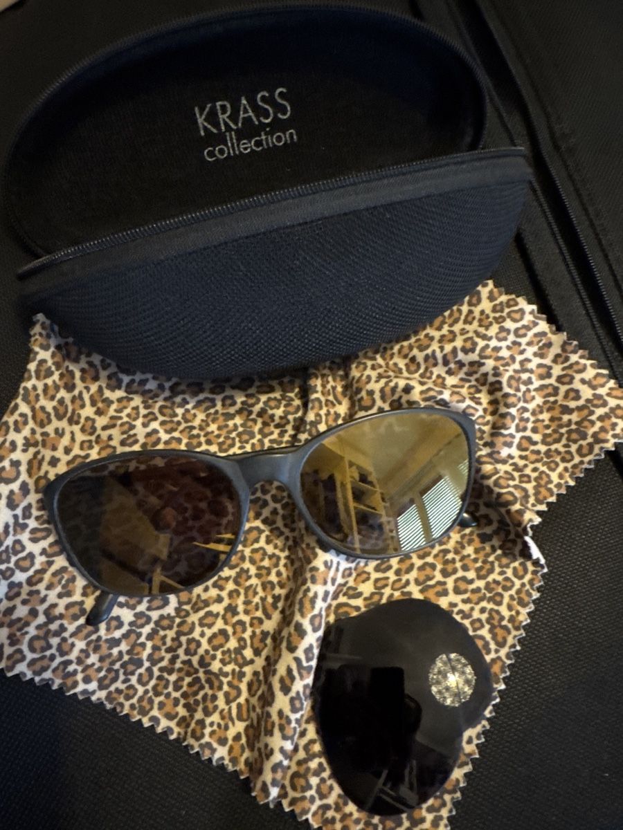 Occhiali & Lenti: Sonnenbrille Krass Collection mit Etui – Usato da Flawil venduto da pir_x7ff
