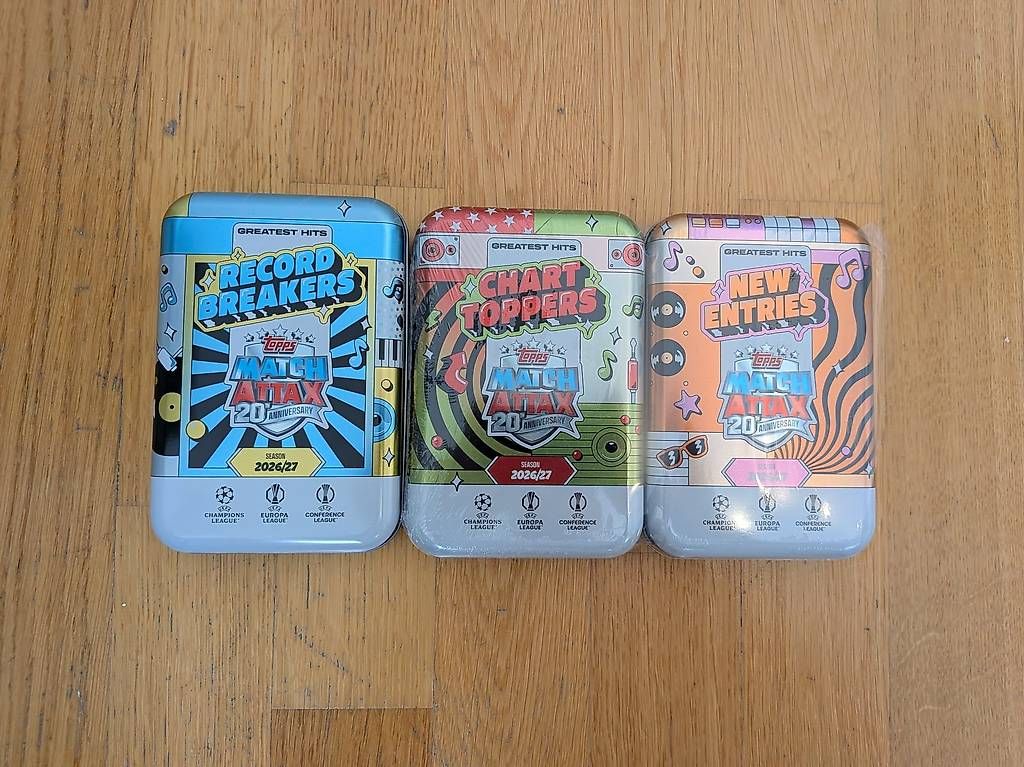 Sammelbilder & Trading cards: Topps Match Attax UCC 2026/27 - Mega Tin Bundle – Neu und originalverpackt aus Urdorf von Mos_def