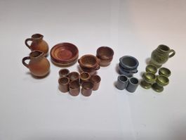 Bodo Hennig Puppenhausgeschirr aus Metallguss