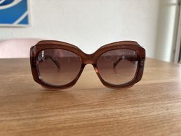 Sonnenbrille Oliver Goldsmith Tak 1967 braun mit Etui