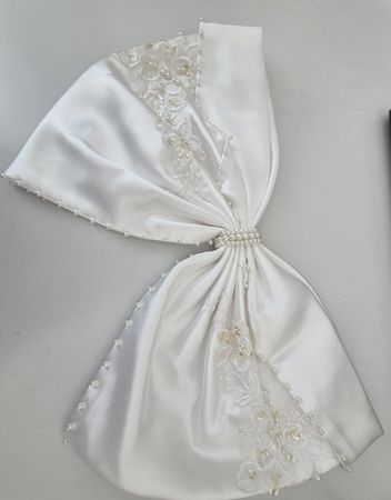 Grand noeud satin 40cm