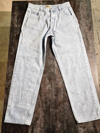 Streetwear Cross Jeans TRAP Denim Baggy Y2K Size 28