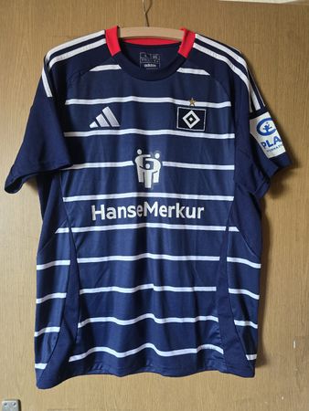 Hamburger SV HSV 2024/2025 Auswärts Adidas Fussball Trikot 