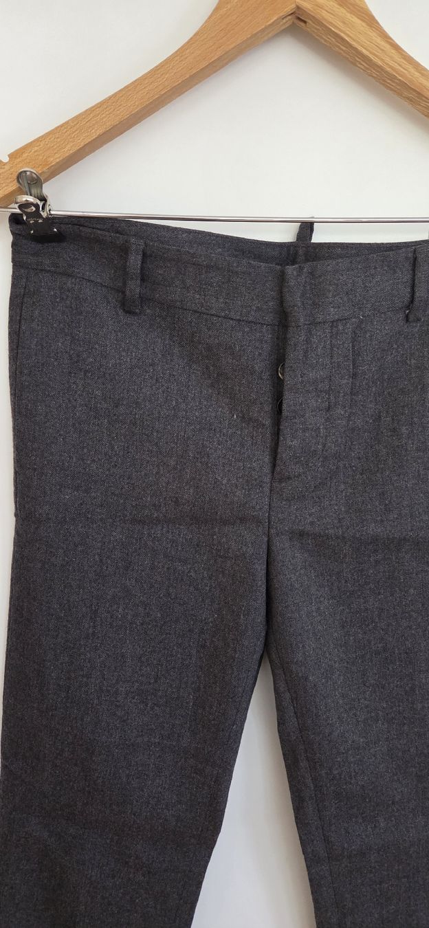 Dsquared2 Pantaloni: Dsquared2 Hose Wolle dunkelgrau Grösse 34  – Usato da Hellbühl venduto da Veci02 1