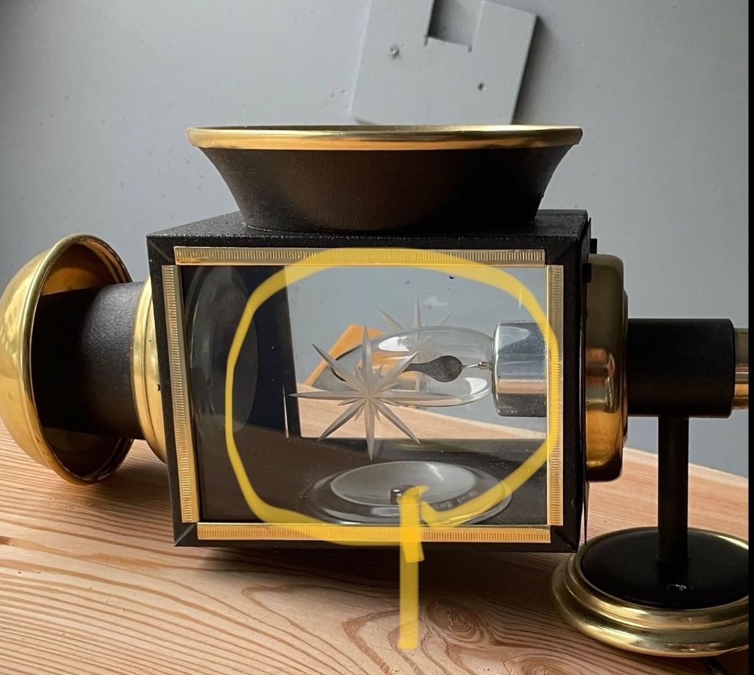 Lampade: 2 Messing  Kutschenlaternen Gold Schwarz – Usato da Rheinfelden venduto da zim_2hqc 2