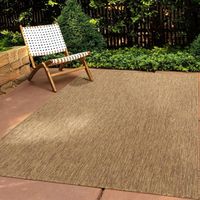 DEAL‼️ XXXL Teppich 240x340 cm In- & Outdoor COFFEE