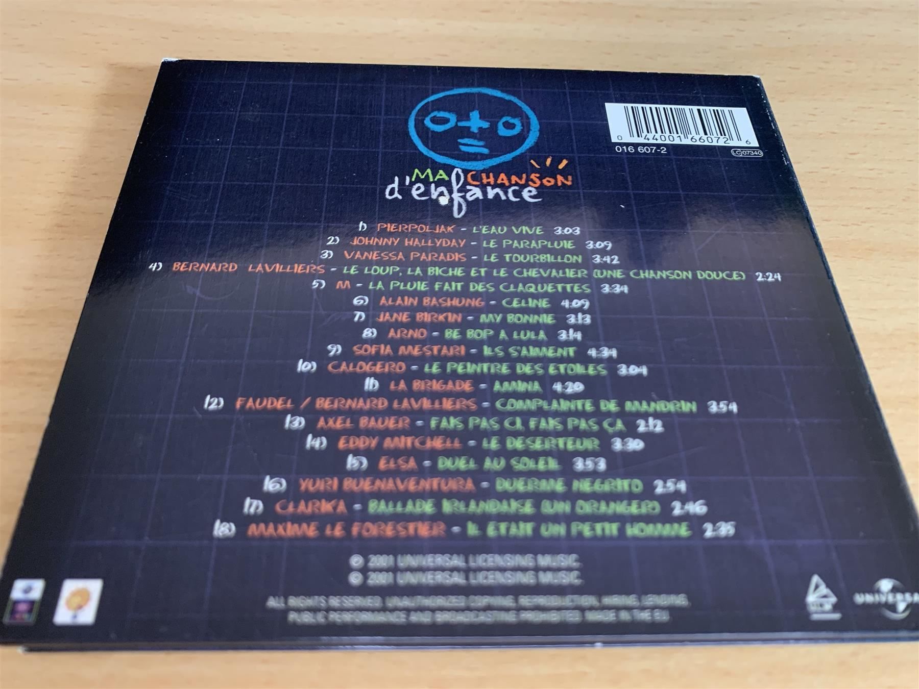 CD: Ma Chanson D'Enfance – Usato da Rikon im Tösstal venduto da Alpenmutz 1