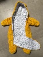 Gigoteuse bebe ours jaune avec capuche taille 3 mois= 60cm