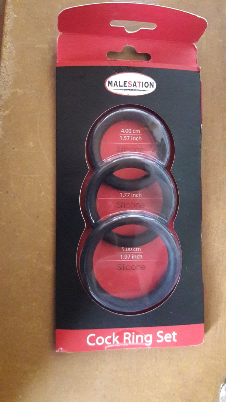 Kit bricolage: Cock Ring Set Malestation – Nuovo e nell'imballaggio originale da Laufen venduto da Mann455