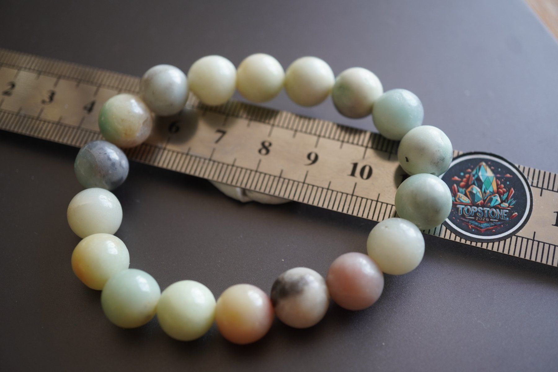 Bracciali & Braccialetti: Amazonit   10mm Kugel Armband    ab  1.-   Auktion – Nuovo e nell'imballaggio originale da Eschenbach SG venduto da topstone