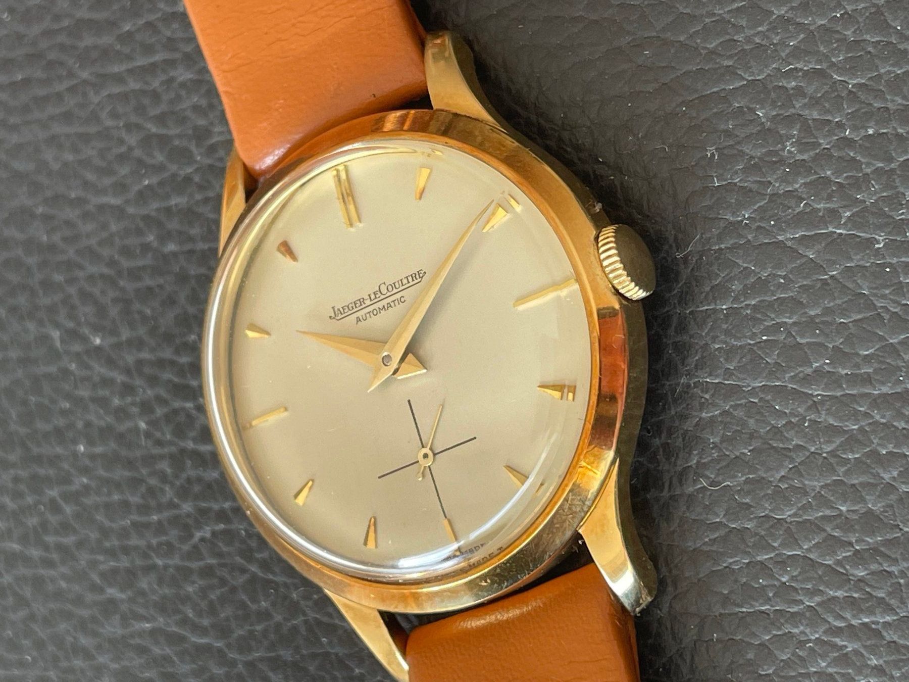 Jaeger-Lecoultre Orologi: JAEGER  LE  COULTRE  Bumper  Ref: E326 - Vintage -18 K  GG – Usato da Rodersdorf venduto da luculus46 3