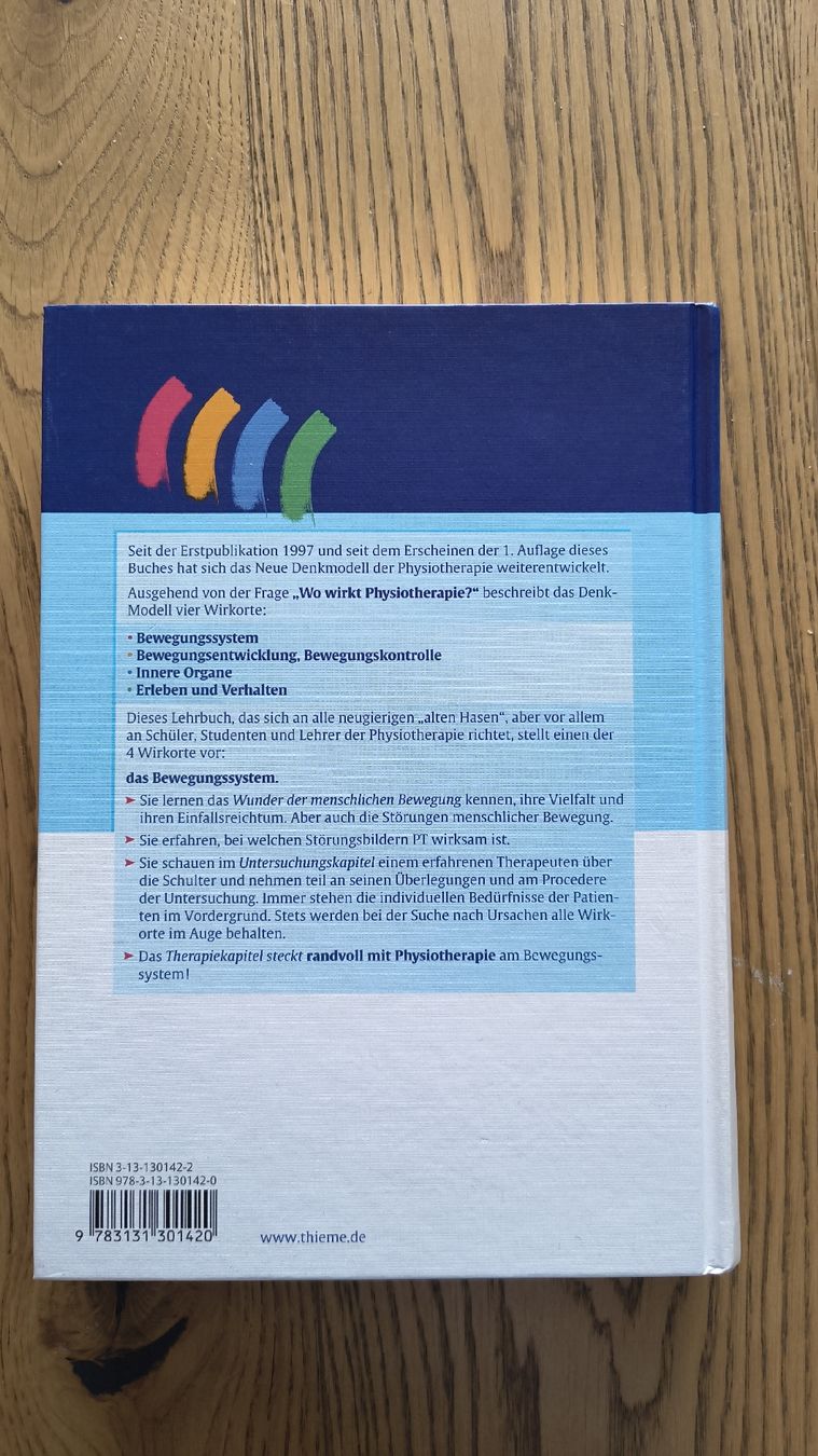 Bücher: Physio Buch Das neue Denkmodell, Band 1: Bewegungsystem – Gebraucht aus Merligen von jka_rmm8 1