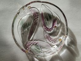 Glas Schale mit Enten Motiv - Ideale Dekoration!