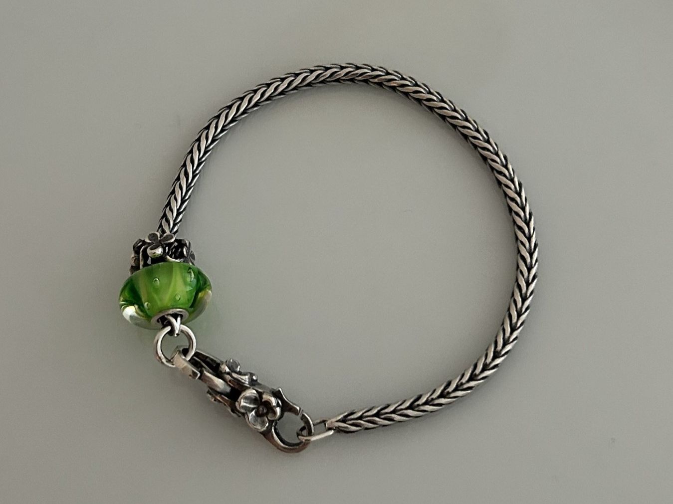 Bracciali & Braccialetti: Original Trollbeads Starter Armband 'Exhale' 18cm – Nuovo (secondo la descrizione) da Rheinfelden venduto da Boutique_Luxe 1