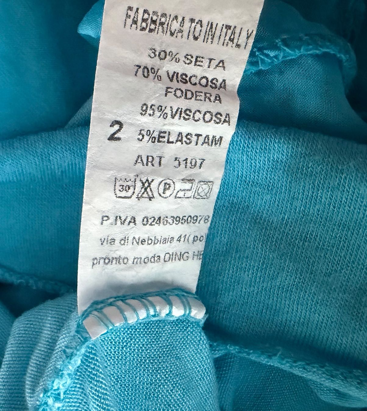 Camicette: Made in Italy Bluse mit Seide Gr.L – Usato da Unterägeri venduto da Jutka_04 5
