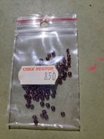 100 perles violette - 100 Perlen purple