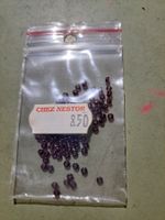 100 perles violette - 100 Perlen purple