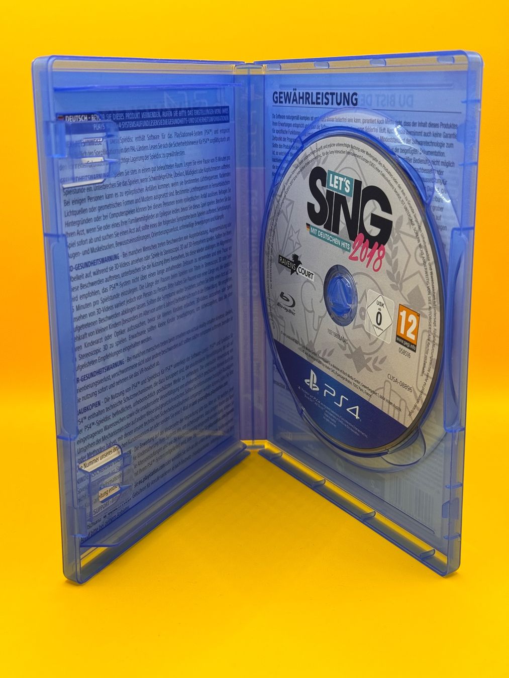 Sony Giochi: Let's Sing 2018 mit deutschen Hits - PS4 – Usato da Oberwil b. Zug venduto da silver2024 2