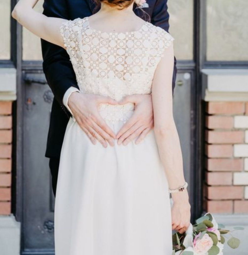 Kleider: wunderschönes Boho Brautkleid Einzelstück sehr hoher Np – Gebraucht aus Wigoltingen von Zuckerfee84 1