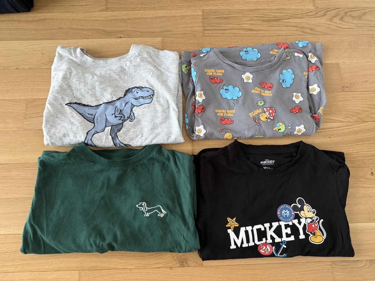 Kleiderpakete & -sets: Langarmtshirt Kinder  Grösse 110/116 – Gebraucht aus Oensingen von lottina01