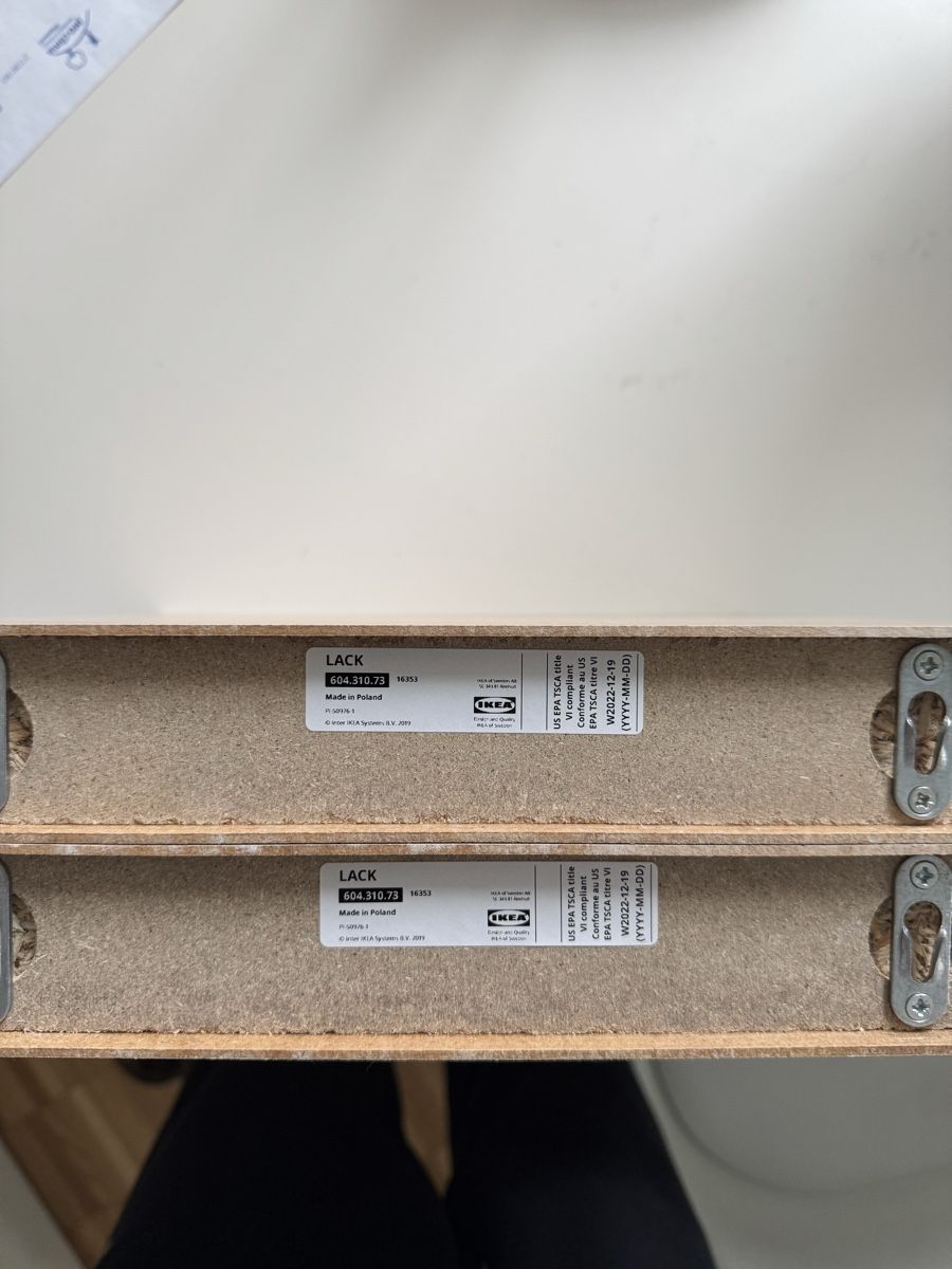 Étagères: IKEA LACK Wandregal x2 – Neuf (Voir description) à Zürich par sunnykickz 3