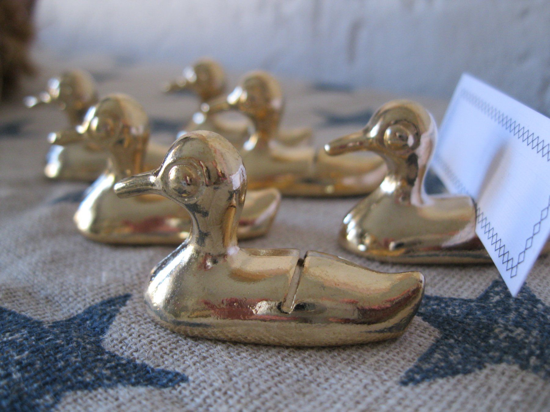 Tutte le decorazioni: Tischkartenhalter Enten – Nuovo (secondo la descrizione) da Bern venduto da aronari 2