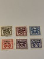 Briefmarken Belgisch Congo Überdruck Ruanda-Urundi TAXE