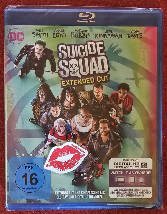 Suicide Squad Extended Cut Blu-ray OVP (Neu und originalverpackt) in ...