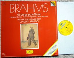 LP DIGITAL Brahms Abbado – 21 Ungarische Tänze GEWASCHEN TOP