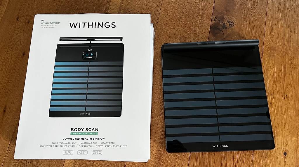 Withings Bilance pesapersone: Withings Body Scan - Waage – Nuovo (secondo la descrizione) da Hünenberg venduto da gar_p72k