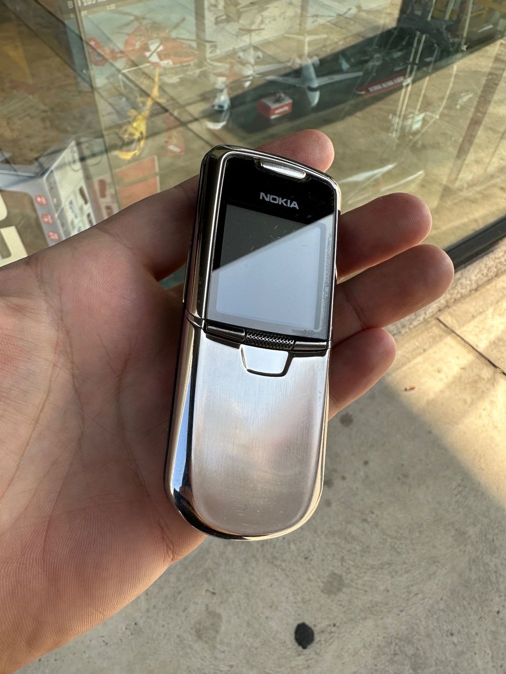 Nokia Telefoni cellulari / Smartphones: Genuine Nokia 8800 Silber vintage – Difettoso da Chiasso venduto da Carrara-Modellismo