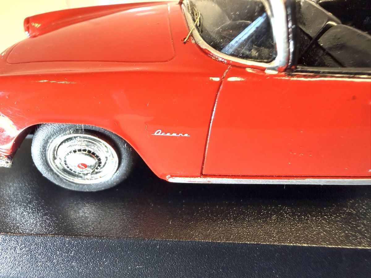 Simca Modellini d'auto: Starter Simca Aronde Océane Cabriolet 1958 1:43 mit Vitrine – Nuovo (secondo la descrizione) da Rombach venduto da vir_2dsd 7