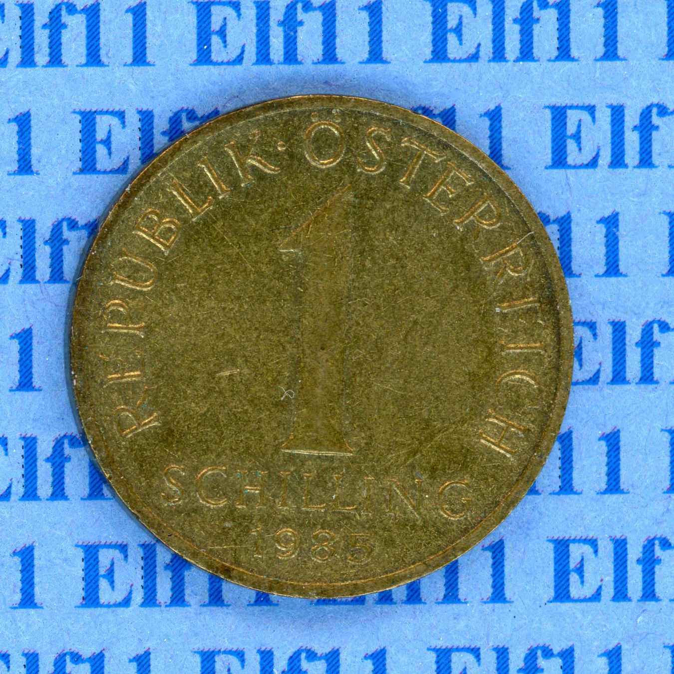 Tutti le monete: ATS___1.00 1985 vz 1 Schilling – Usato da Widnau venduto da Elf11