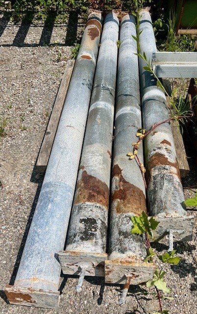 Travi: Stahlstützen, Stahlrohre mit Endplatten – Usato da Riedtwil venduto da wiederverwendung 2