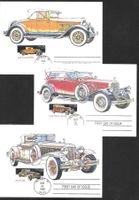 USA Serie 5 Maximumkarten alte Autos ET 25.8.1988