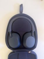 Sony WH-1000XM5 Noise Cancelling Headphones Blue Case