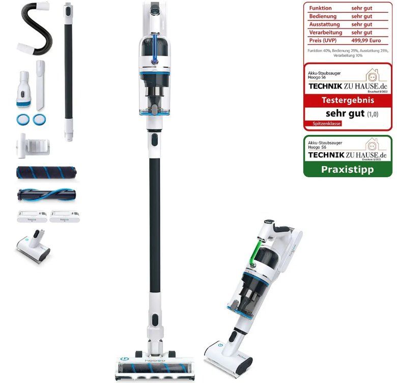 Aspirapolveri & Accessori: Hoogo Handstaubsauger S6 – Nuovo (secondo la descrizione) da Bassersdorf venduto da COOL-AG