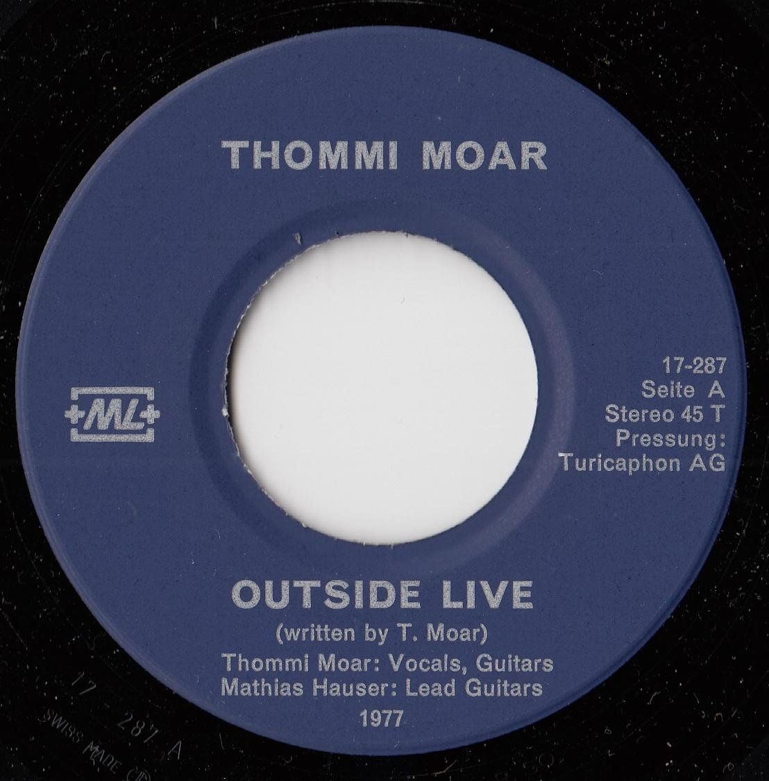 Schallplatten: T. Moar Vinyl Single Switzerland – Gebraucht aus Volketswil von Abcrecords 2