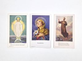 3 Primizbildchen Anton Schraner 1938