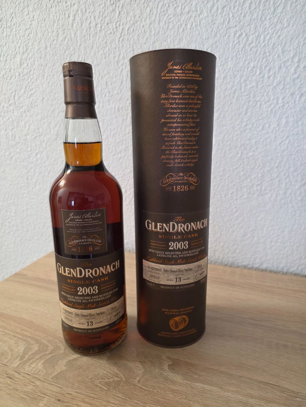 Glendronach Bevande alcoliche: Glendronach 13 J FLASCHE 1! – Nuovo e nell'imballaggio originale da Goldach venduto da Inlyner
