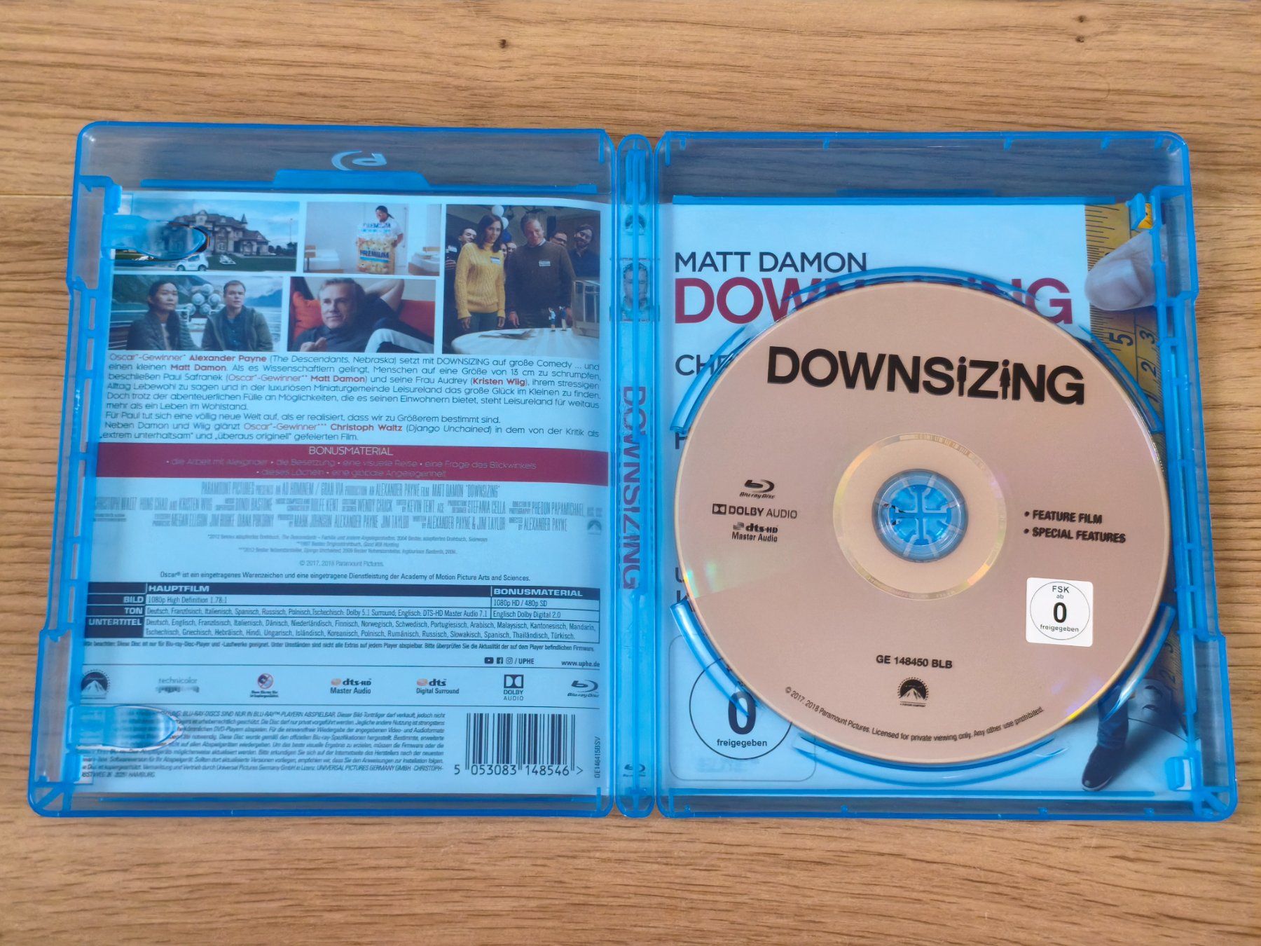 Alle DVDs: Downsizing - mit Matt Damon – (Blu-ray/2017) – Gebraucht aus Schaffhausen von philscardstore 2