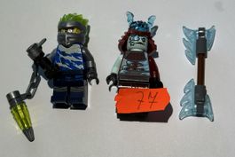 2 Stück Lego Ninjago Minifiguren