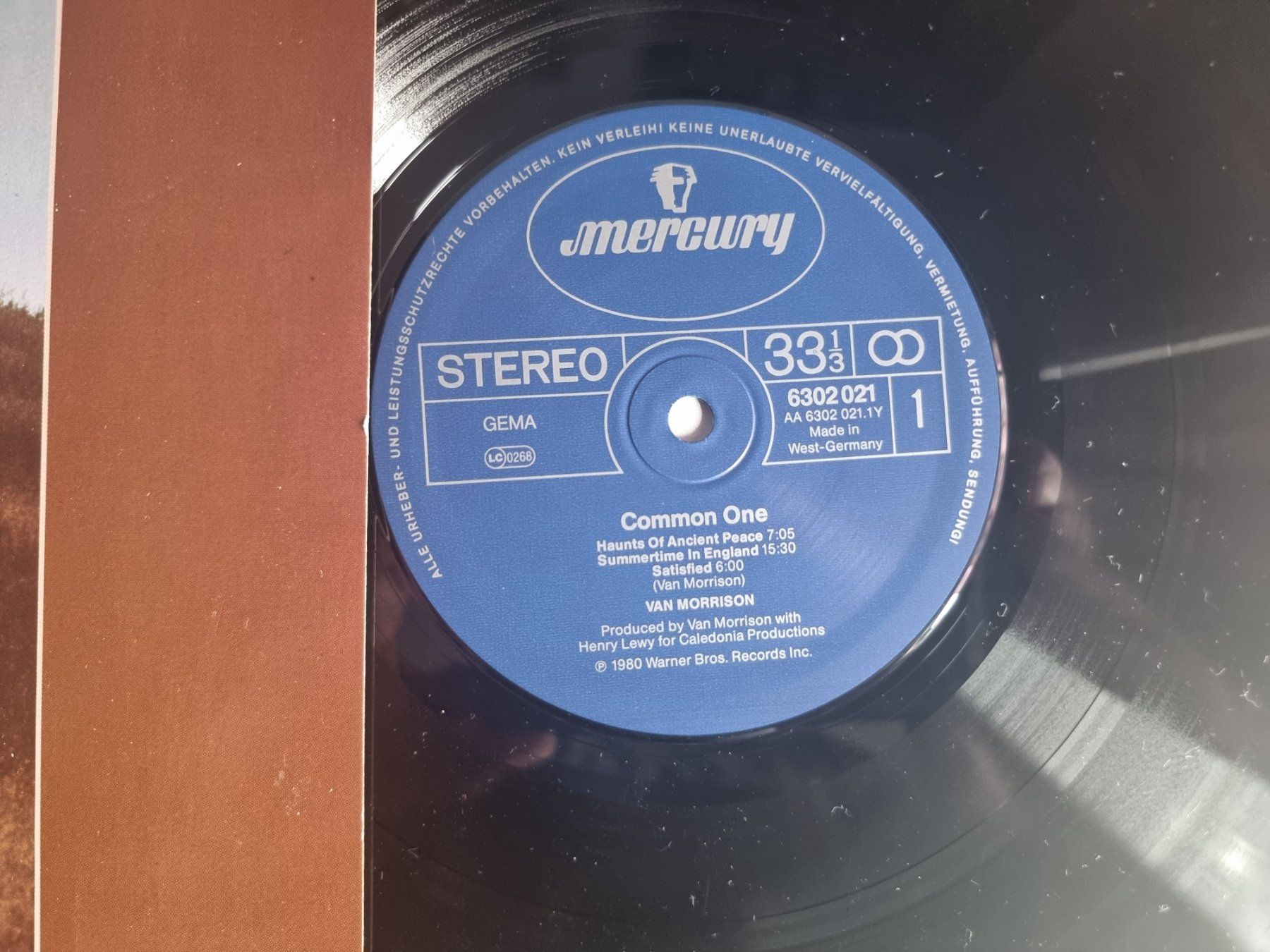 Dischi in vinile: LP Van Morrison – Common One – Usato da Schaffhausen venduto da Kellerrassel 1