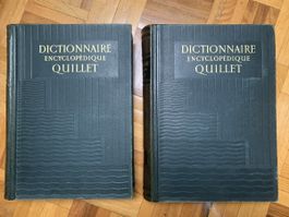 Dictionnaire encyclopédique Quillet - lot de 2 livres